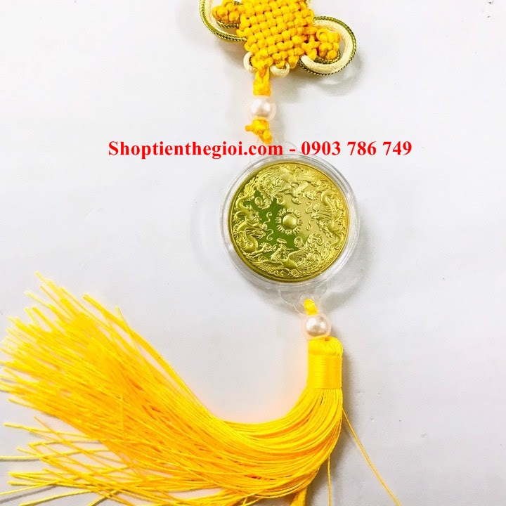 Dây Treo Xu Long Phụng Vàng - SP005195  